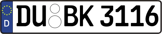DU-BK3116