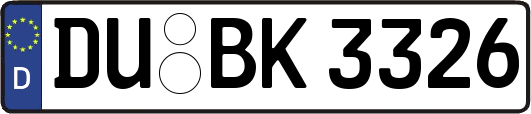 DU-BK3326