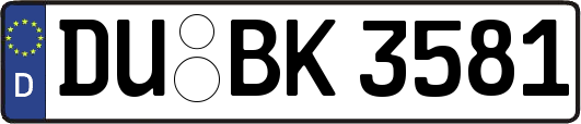 DU-BK3581
