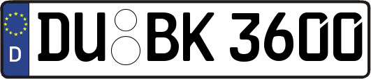 DU-BK3600