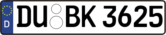 DU-BK3625