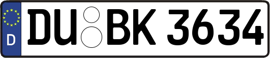 DU-BK3634