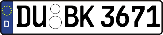 DU-BK3671