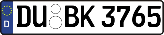 DU-BK3765