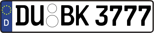 DU-BK3777