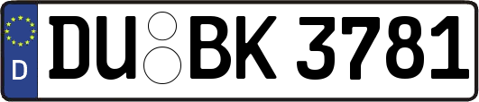 DU-BK3781