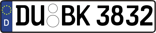 DU-BK3832