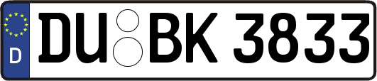 DU-BK3833