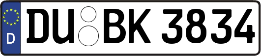 DU-BK3834