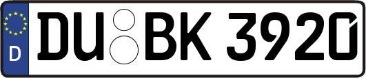 DU-BK3920