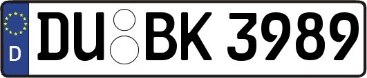 DU-BK3989