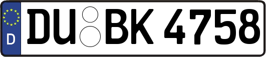 DU-BK4758