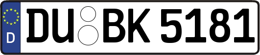 DU-BK5181