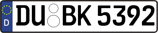 DU-BK5392