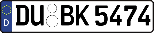 DU-BK5474