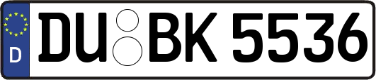 DU-BK5536
