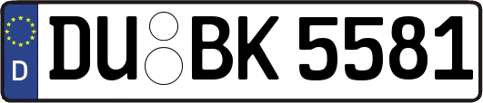 DU-BK5581