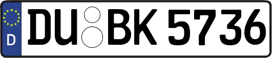 DU-BK5736