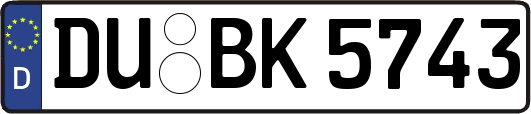 DU-BK5743