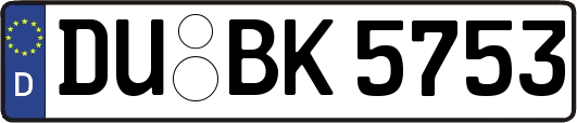 DU-BK5753