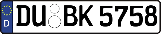DU-BK5758