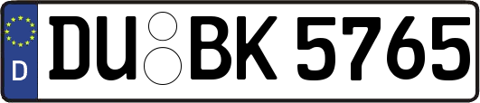 DU-BK5765
