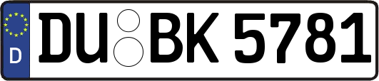DU-BK5781