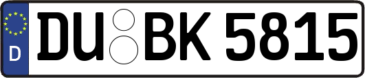 DU-BK5815