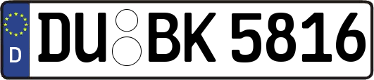DU-BK5816