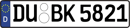 DU-BK5821