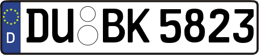 DU-BK5823