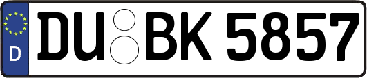 DU-BK5857