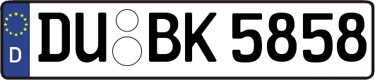 DU-BK5858