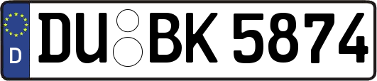 DU-BK5874