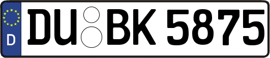 DU-BK5875