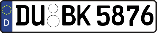 DU-BK5876