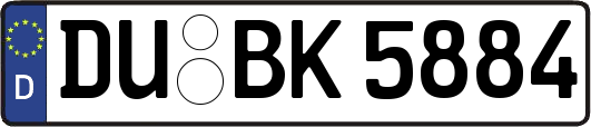 DU-BK5884