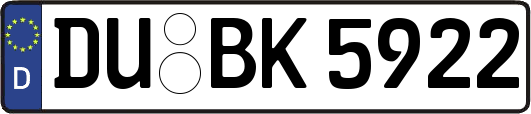 DU-BK5922