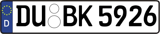 DU-BK5926