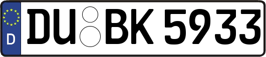 DU-BK5933