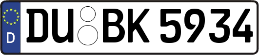 DU-BK5934