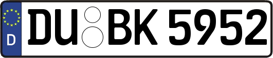 DU-BK5952