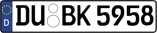 DU-BK5958
