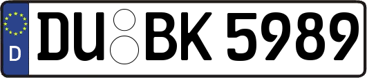 DU-BK5989