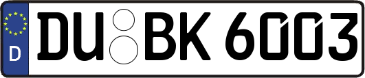 DU-BK6003