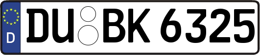 DU-BK6325