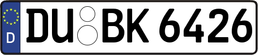 DU-BK6426