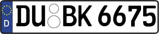 DU-BK6675