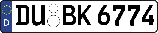 DU-BK6774