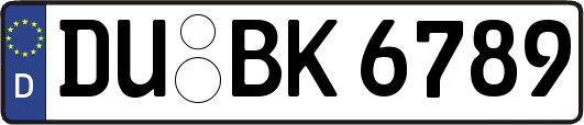 DU-BK6789